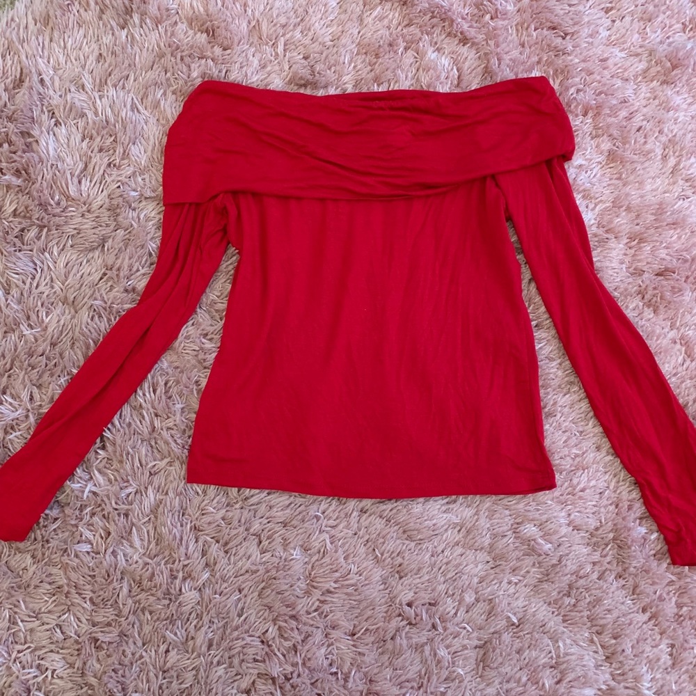 Off the shoulder shirt